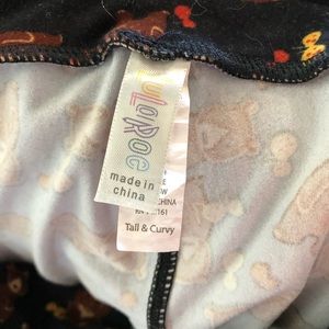 Teddy bear leggings